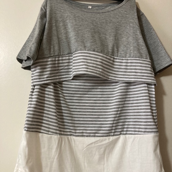 Tops - Maternity/Nursing blouse